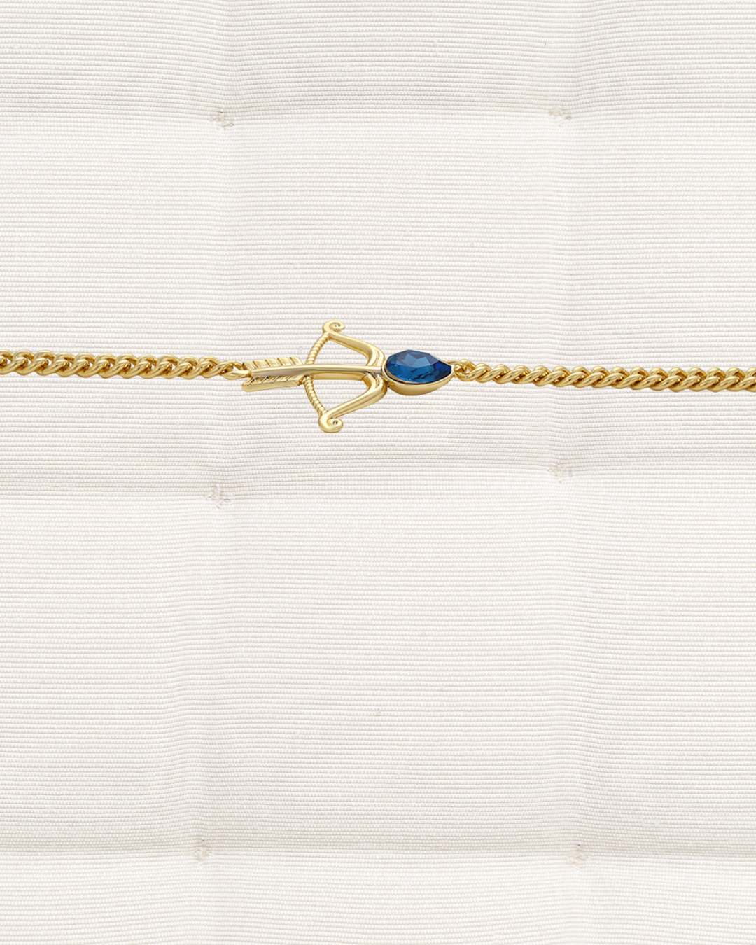 Bracelet- Arrow blue rhinestone
