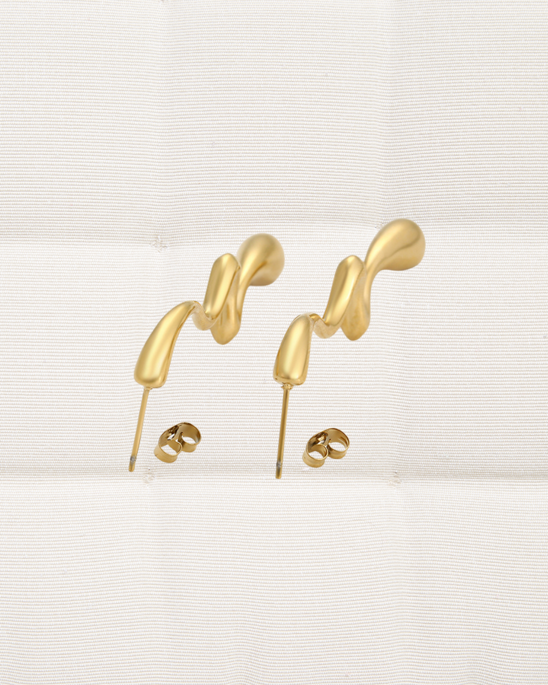 Gold Drip Earrings