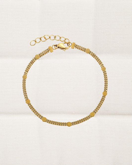 Golden Dots Bracelet