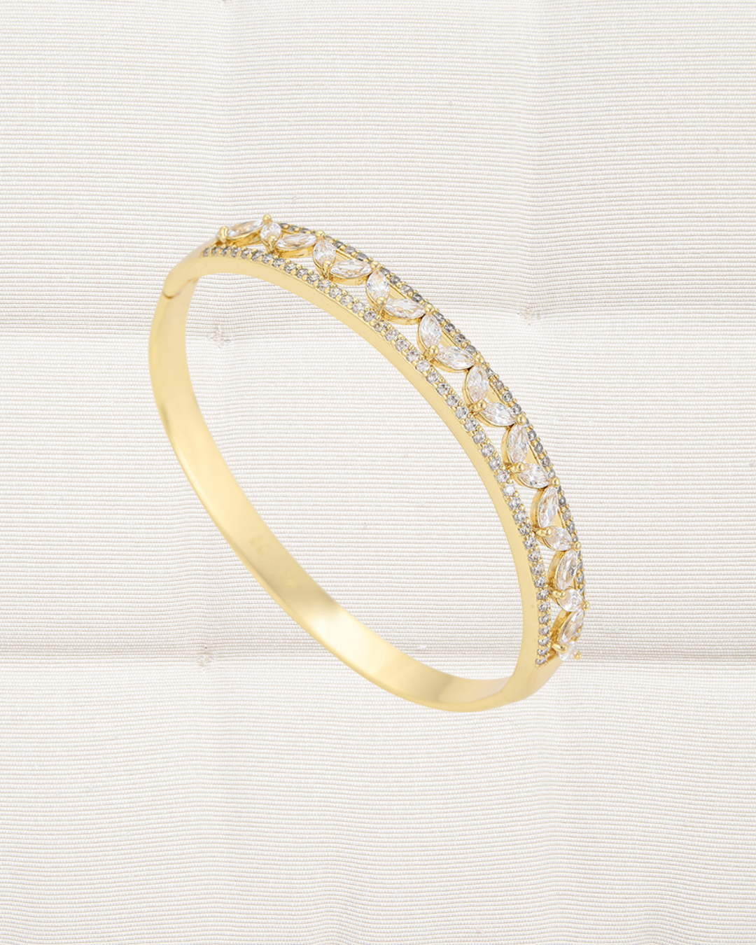 Golden Crown Bangle