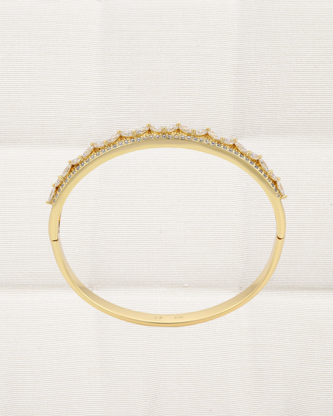 Golden Crown Bangle