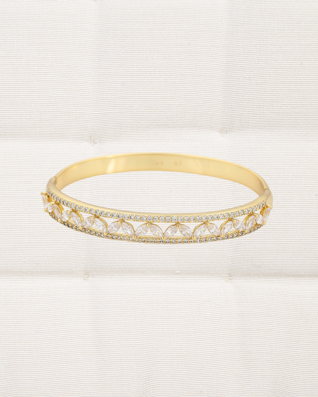 Golden Crown Bangle
