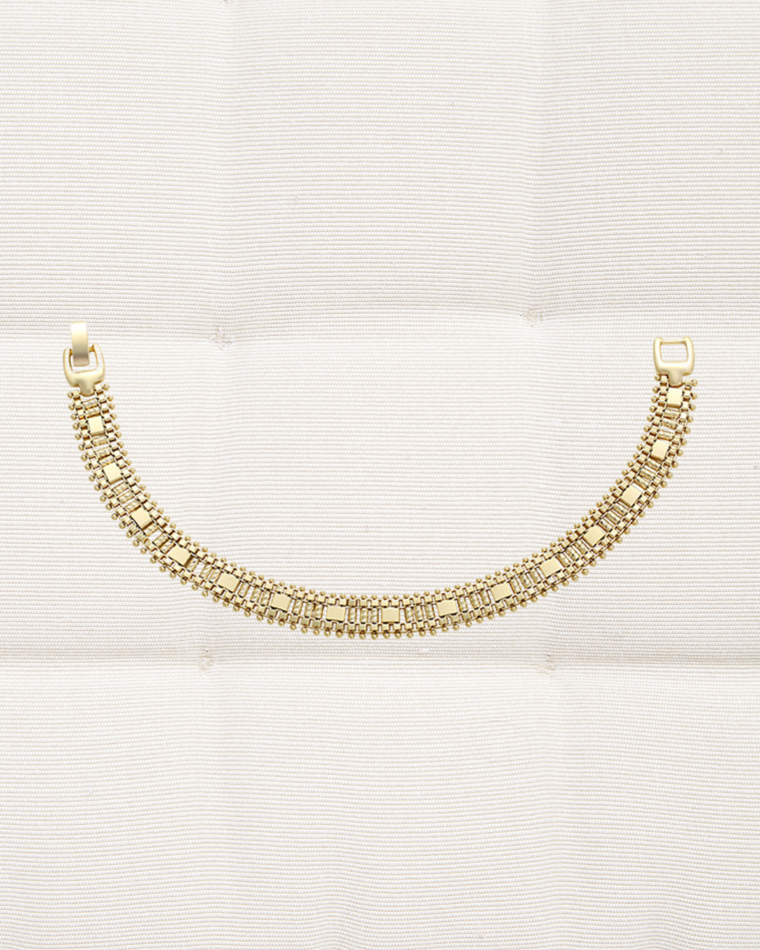 Grid Statement Bracelet