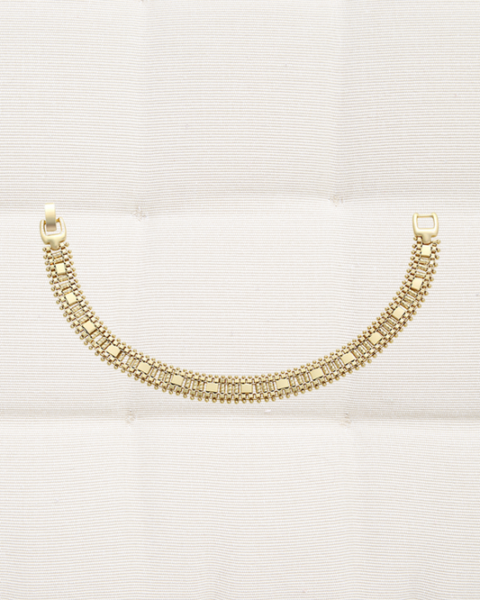 Grid Statement Bracelet