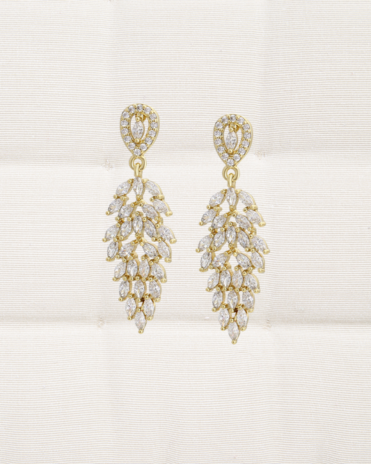 Hanging Leaf Earrings