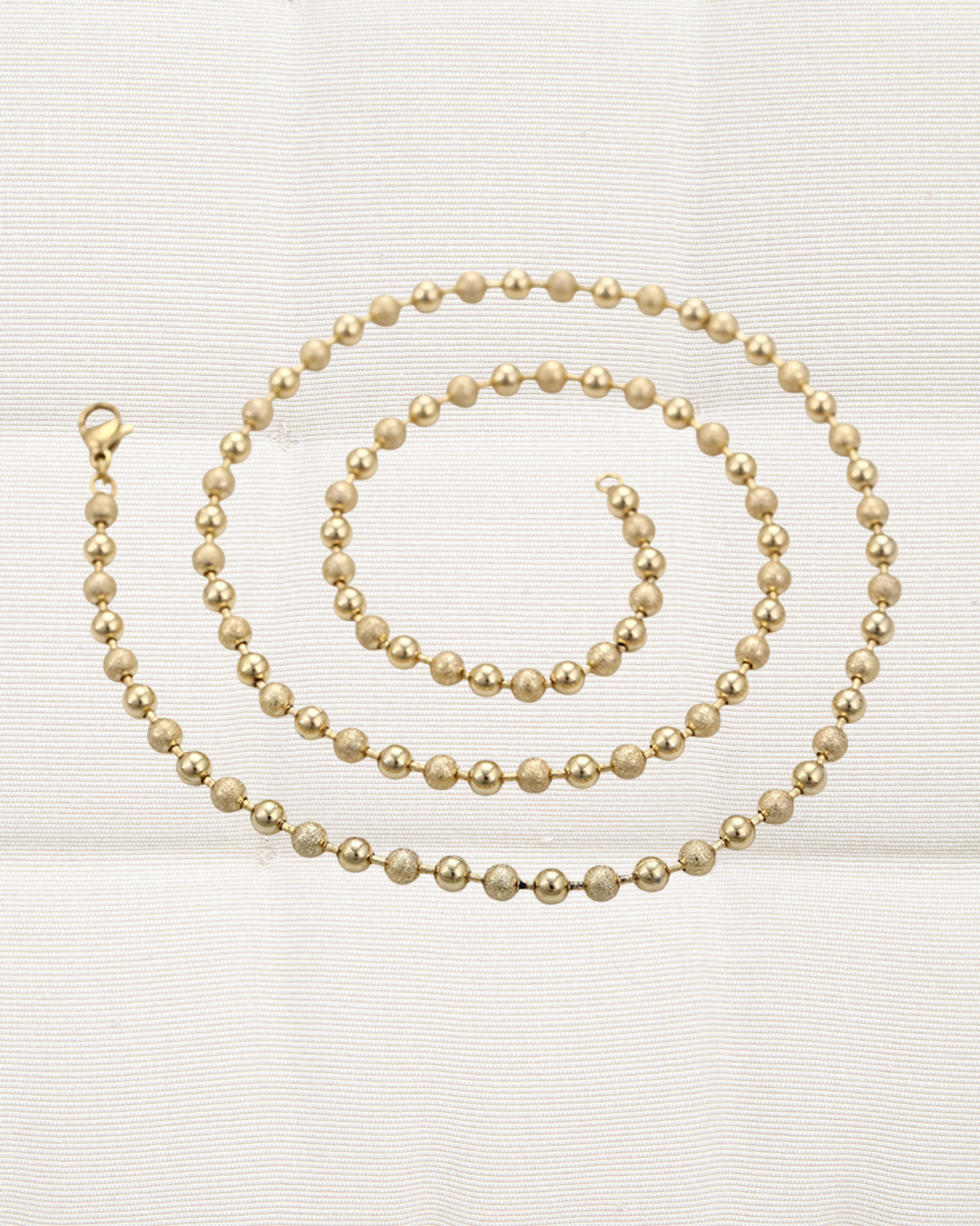 Golden Sphere Necklace