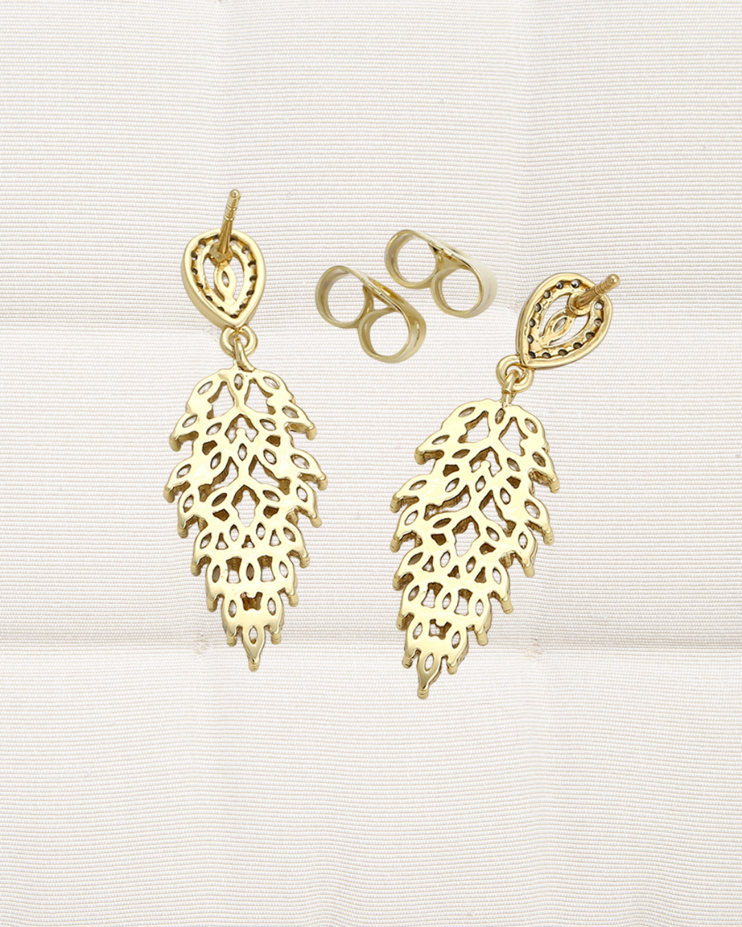 Hanging Leaf Earrings